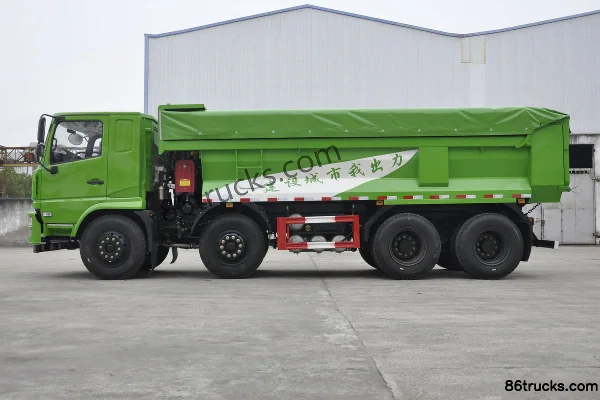 Luba 270hp 8X4(12 wheels) 6.5m slag dump truck Exterior (2) | 86Trucks