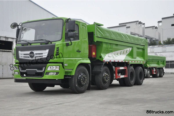 Luba 270hp 8X4(12 wheels) 6.5m slag dump truck Exterior