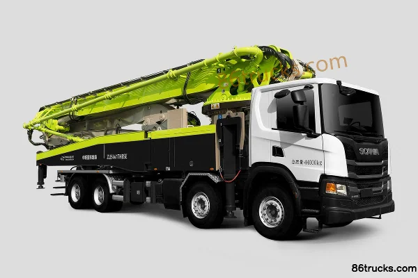 Scania P450 450hp 8X4(12 wheels) 59m concrete pump truck (Zoomlion) Exterior
