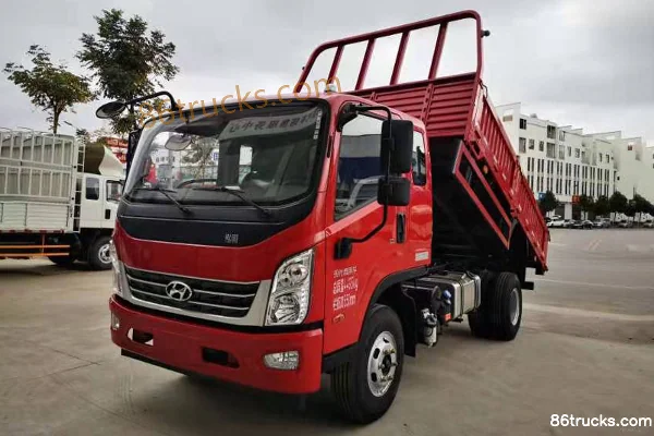 Hyundai Commercial Vehicle Sichuan Hyundai Hongtu 500 Light Truck Dump Trucks
