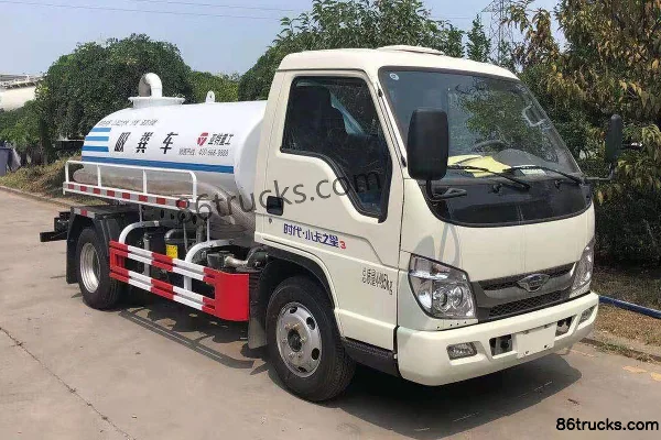 Yate Heavy Industry Yate Heavy Industry Foton Forland Chassis suction/septic tank truck