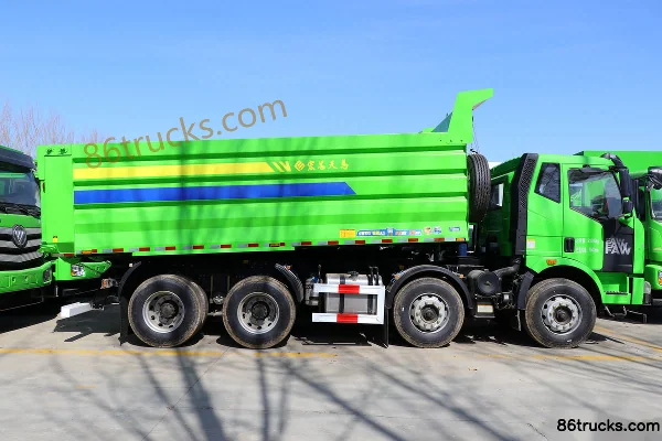 FAW Jiefang J6L Heavy Truck 320 hp 8X4(12 wheels) 5.8m dump truck Exterior (3) | 86Trucks