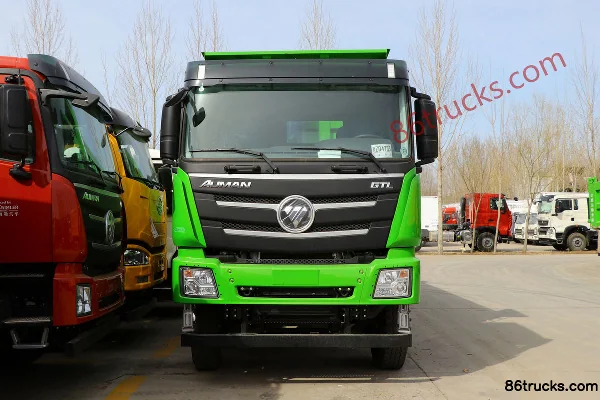 Foton Auman GTL 9 Series Heavy Truck Southwest Edition 560hp 8X4(12 wheels) 8.2m Dump Truck Exterior (2) | 86Trucks