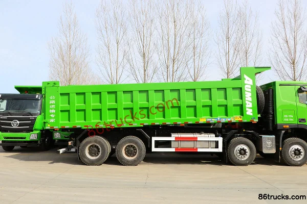 Foton Auman GTL 9 Series Heavy Truck Southwest Edition 560hp 8X4(12 wheels) 8.2m Dump Truck Chassis (2) | 86Trucks