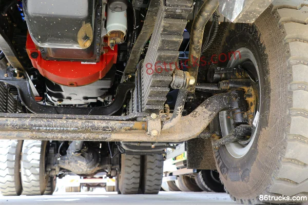 Foton AumanGTL série 9 camion lourd 560 ch 6X4(10 roues) 6,2 m camion benne Châssis (3) | 86Trucks