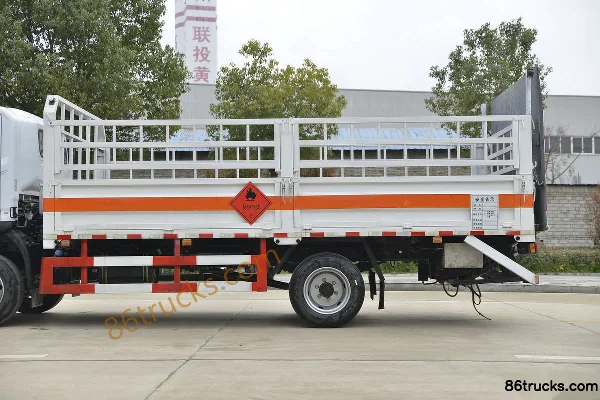 Dongfeng T3 165hp 4X2(6 wheels) Gas Cylinder Transport Truck (China VI) (Chengliwei Brand) Body (2) | 86Trucks