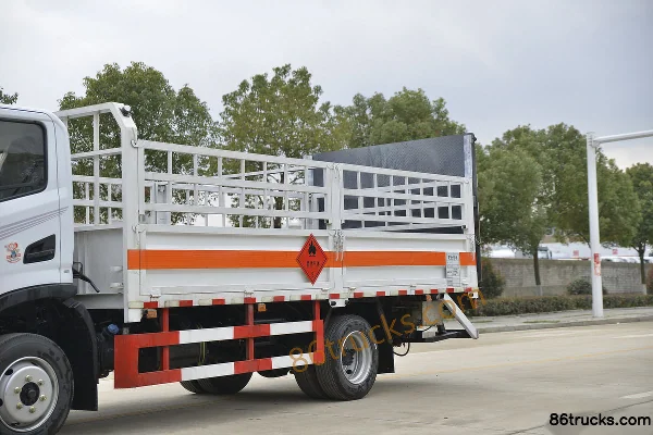 Dongfeng T3 165hp 4X2(6 wheels) Gas Cylinder Transport Truck (China VI) (Chengliwei Brand) Body (1) | 86Trucks