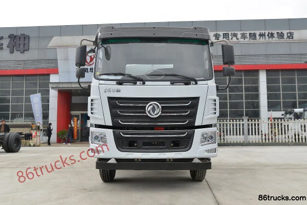 Dongfeng F5 165hp 4X2(6 wheels) green sprinkler truck (Yandi brand) Exterior (2) | 86Trucks
