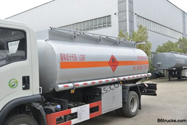 Dayun G6 Medium Truck 165hp 4X2(6 wheels) Fuel Tanker Truck (Chufei Brand) Body (1) | 86Trucks