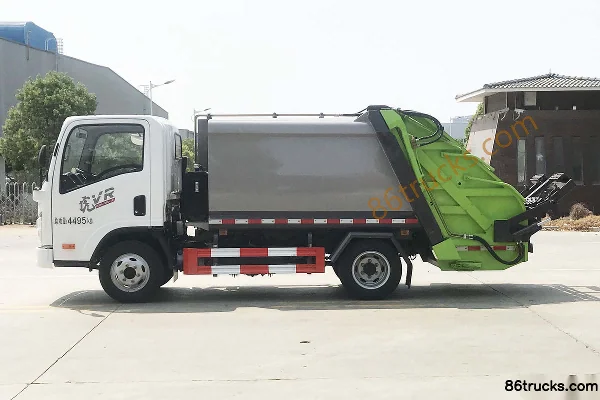 FAW Jiefang Hu VR 95 ch 4X2(6 roues) benne à déchets amovible (marque Diwang Huanwei) Extérieur (2) | 86Trucks