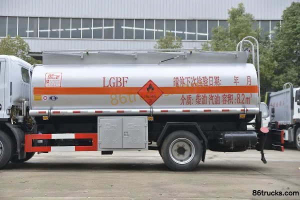 Dongfeng Duolika D7 Ruineng Edition 165 hp 4X2(6 wheels) Fuel Tank Truck (Chufei Brand) (China VI) Body (1) | 86Trucks