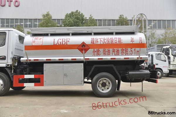 Dongfeng Duolika D6 115 hp 4X2(6 wheels) Fuel Tanker (Chufei Brand) (China VI) Body (2) | 86Trucks