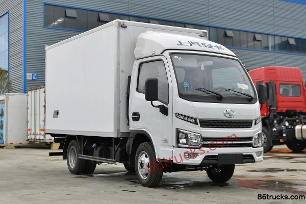 Yuejin Fuyun S80 113 hp 4X2(6 wheels) 3.55m Refrigerated Truck Exterior