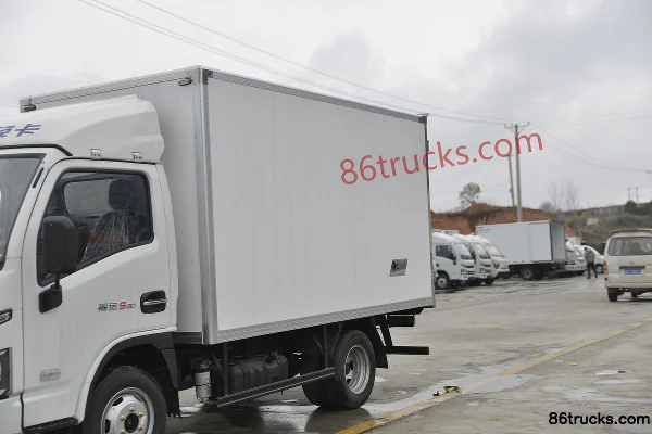 Yuejin Fuyun S80 113 hp 4X2(6 wheels) 3.55m Refrigerated Truck Body (1) | 86Trucks