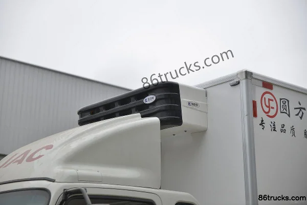 JAC Shuailing Q7 160 ch 4X2(6 roues) camion frigorifique 5,175 m Carrosserie (2) | 86Trucks