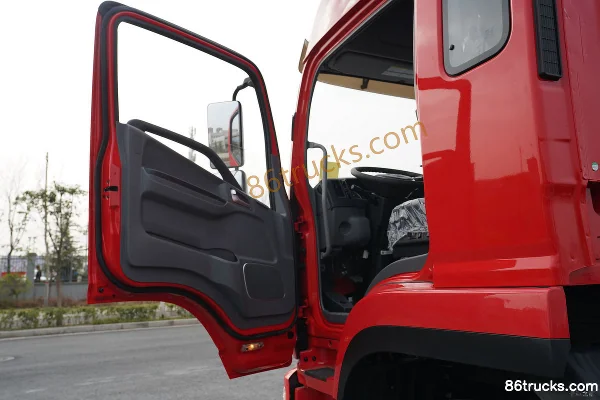 JAC Dewos V9 Big Taurus China VI Edition 220hp 4X2(6 wheels) 6.78m flatbed cargo truck Cab (1) | 86Trucks