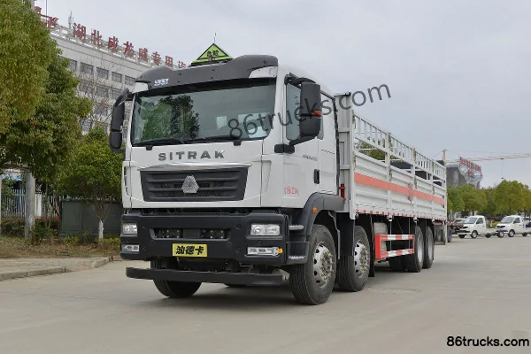 Sinotruk Sitrak C5H 350hp 8X4(12 wheels) gas cylinder transport truck (Chufei brand)(China VI) Exterior (3) | 86Trucks