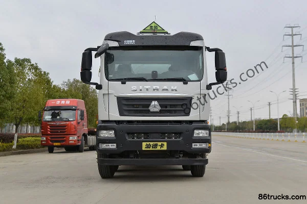Sinotruk Sitrak C5H 350hp 8X4(12 wheels) gas cylinder transport truck (Chufei brand)(China VI) Exterior (2) | 86Trucks
