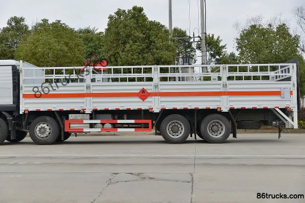Sinotruk Sitrak C5H 350hp 8X4(12 wheels) gas cylinder transport truck (Chufei brand)(China VI) Body (3) | 86Trucks