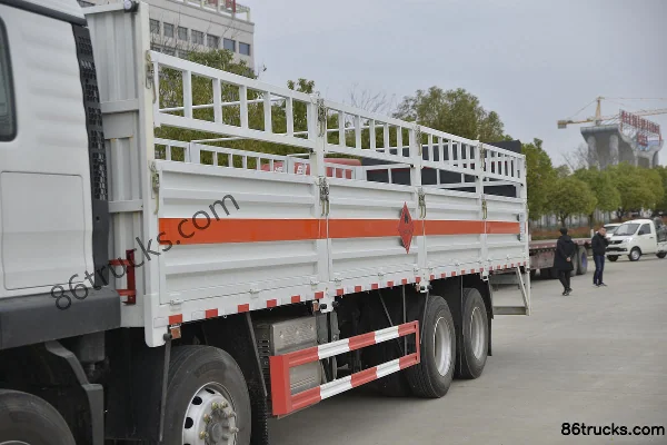 Sinotruk Sitrak C5H 350hp 8X4(12 wheels) gas cylinder transport truck (Chufei brand)(China VI) Body (1) | 86Trucks