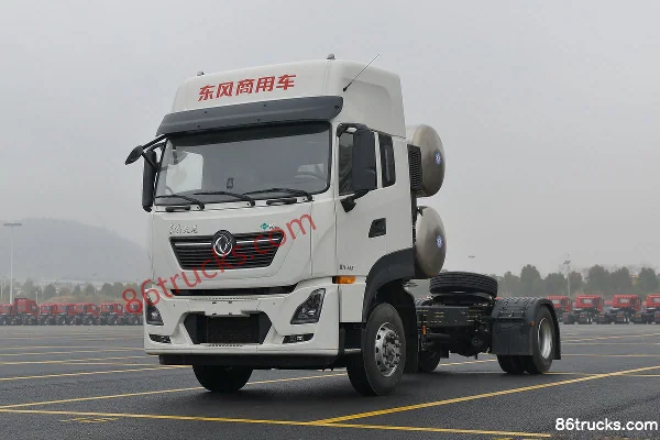 Dongfeng Commercial Vehicle Tianlong KL Heavy Truck 500 hp 4X2(6 wheels) LNG Tractor Truck (China VI) Exterior (3) | 86Trucks