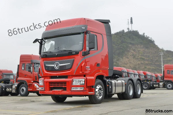 Dongfeng Commercial Vehicle Tianlong Flagship KX 600 ch 6X4(10 roues) tracteur routier Extérieur (3) | 86Trucks