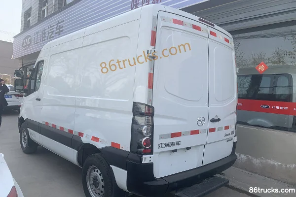 JAC Sunray 4-series 2021 model Star Logistics 127hp 3-seat 2.0T diesel enclosed van Exterior (3) | 86Trucks