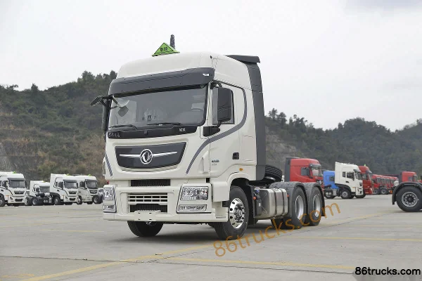 Dongfeng Commercial Vehicle Tianlong Flagship KX 2021 Model 520 hp 6X4(10 wheels) Dangerous Goods Tractor Truck Exterior (3) | 86Trucks
