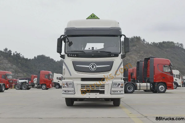 Dongfeng Commercial Vehicle Tianlong Flagship KX 2021 Model 520 hp 6X4(10 wheels) Dangerous Goods Tractor Truck Exterior (2) | 86Trucks