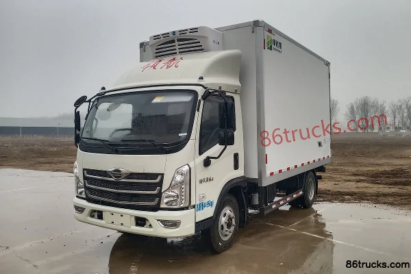 Foton Times Linghang 6 150 ch 4X2(6 roues) 4,08 m camion frigorifique Extérieur