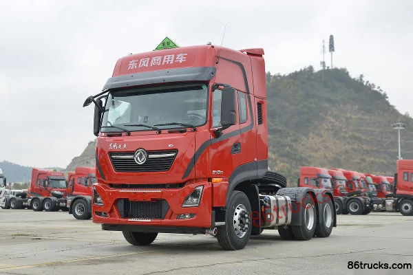 Dongfeng Commercial Vehicle Tianlong KL camion lourd 465 ch 6X4(10 roues) tracteur routier pour matières dangereuses (China VI) Extérieur (3