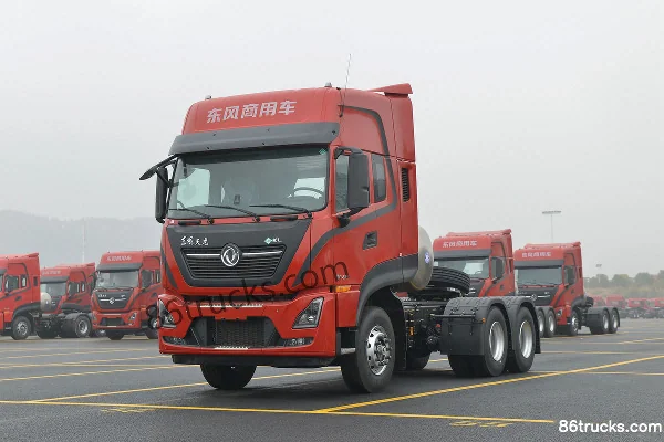 Dongfeng Commercial Vehicle Tianlong KL Heavy Truck 470hp 6X4(10 wheels) LNG Tractor Truck (China VI) Exterior (3) | 86Trucks
