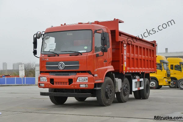 Dongfeng Tianjin LNG 220 hp 6X2(8 wheels) 5.6m LNG dump truck (China VI) Exterior (3) | 86Trucks