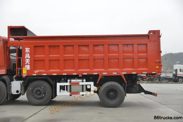 Dongfeng Tianjin LNG 220 hp 6X2(8 wheels) 5.6m LNG dump truck (China VI) Body (2) | 86Trucks