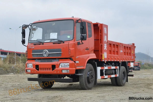 Dongfeng Commercial Vehicle Tianjin camion moyen 220 ch 4X2(6 roues) 5 m camion benne Extérieur (3) | 86Trucks
