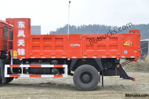 Dongfeng Commercial Vehicle Tianjin camion moyen 220 ch 4X2(6 roues) 5 m camion benne Carrosserie (2) | 86Trucks
