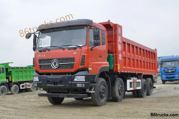 Dongfeng Commercial Vehicle Tianlong KC Heavy Truck 350hp 8X4(12 wheels) 6m Dump Truck Exterior (3) | 86Trucks