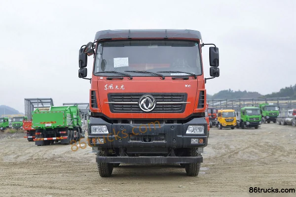 Dongfeng Commercial Vehicle Tianlong KC Heavy Truck 350hp 8X4(12 wheels) 6m Dump Truck Exterior (2) | 86Trucks