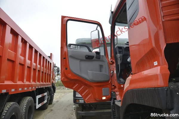 Dongfeng Commercial Vehicle Tianlong KC Heavy Truck 350hp 8X4(12 wheels) 6m Dump Truck Cab (1) | 86Trucks