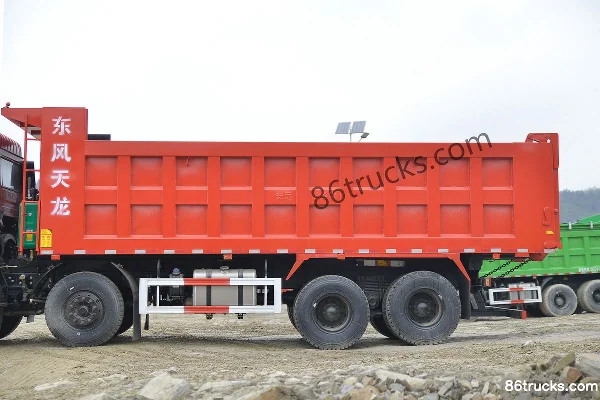 Dongfeng Commercial Vehicle Tianlong KC Heavy Truck 350hp 8X4(12 wheels) 6m Dump Truck Body (3) | 86Trucks