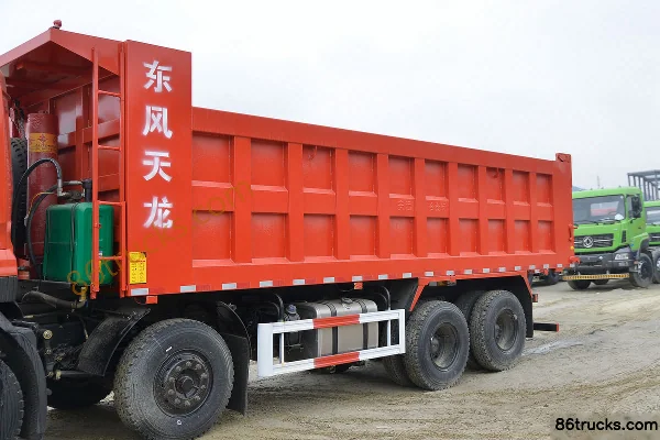 Dongfeng Commercial Vehicle Tianlong KC Heavy Truck 350hp 8X4(12 wheels) 6m Dump Truck Body (1) | 86Trucks
