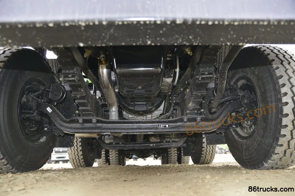 Dongfeng Commercial Vehicle Tianlong KC Heavy Truck 350hp 8X4(12 wheels) 6m dump truck (flat top) Chassis (1) | 86Trucks