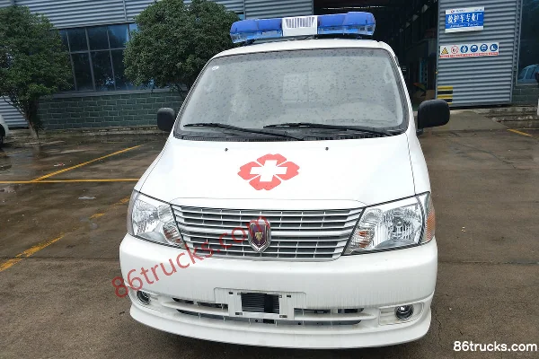 Jinbei XinKuaiYun 116hp 4X2(6 wheels) Ambulance (Chengliwei Brand) Exterior (2) | 86Trucks