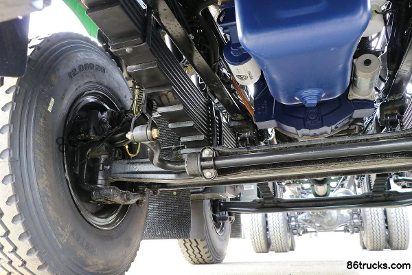 Beiben V3 camion lourd 336 ch 8X4(12 roues) camion benne 7,8 m Châssis (2) | 86Trucks