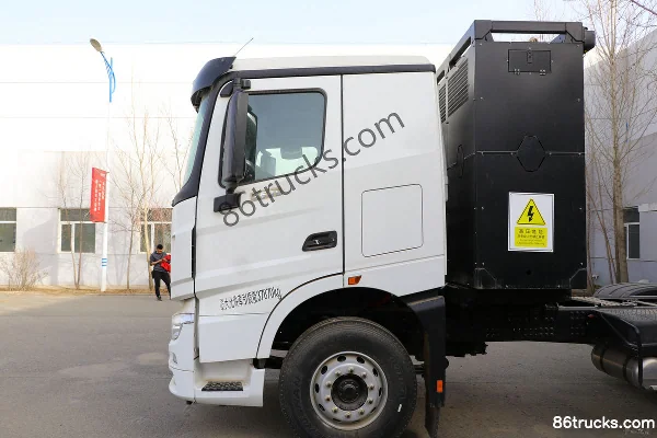 Beiben V3 Heavy Truck 25T 6X4(10 wheels) Pure Electric Tractor Truck Chassis (1) | 86Trucks