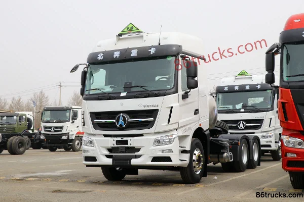 Beiben V3ET Heavy Truck Elite 460hp 6X4(10 wheels) LNG Hazardous Materials Tractor Truck (China VI) Exterior (3) | 86Trucks