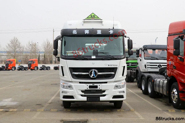 Beiben V3ET Heavy Truck Elite 460hp 6X4(10 wheels) LNG Hazardous Materials Tractor Truck (China VI) Exterior (2) | 86Trucks