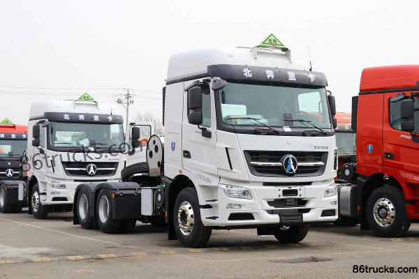 Beiben V3ET Heavy Truck Elite 460hp 6X4(10 wheels) LNG Hazardous Materials Tractor Truck (China VI) Exterior