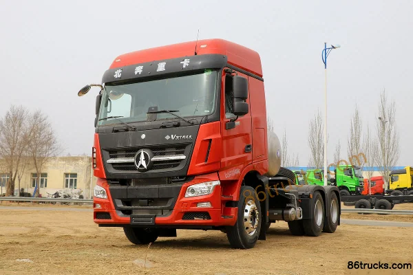 Beiben Truck V3ET poids lourd Elite 460 ch 6X4(10 roues) tracteur routier LNG (China VI) Extérieur (3) | 86Trucks