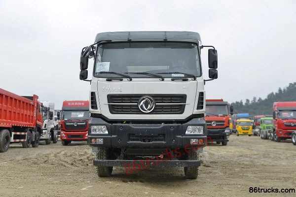 Dongfeng Commercial Vehicle Tianlong KC heavy truck 350 hp 6X4(10 wheels) 5.4m dump truck Exterior (2) | 86Trucks